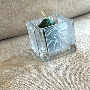 Partylite frosted votive candle holder